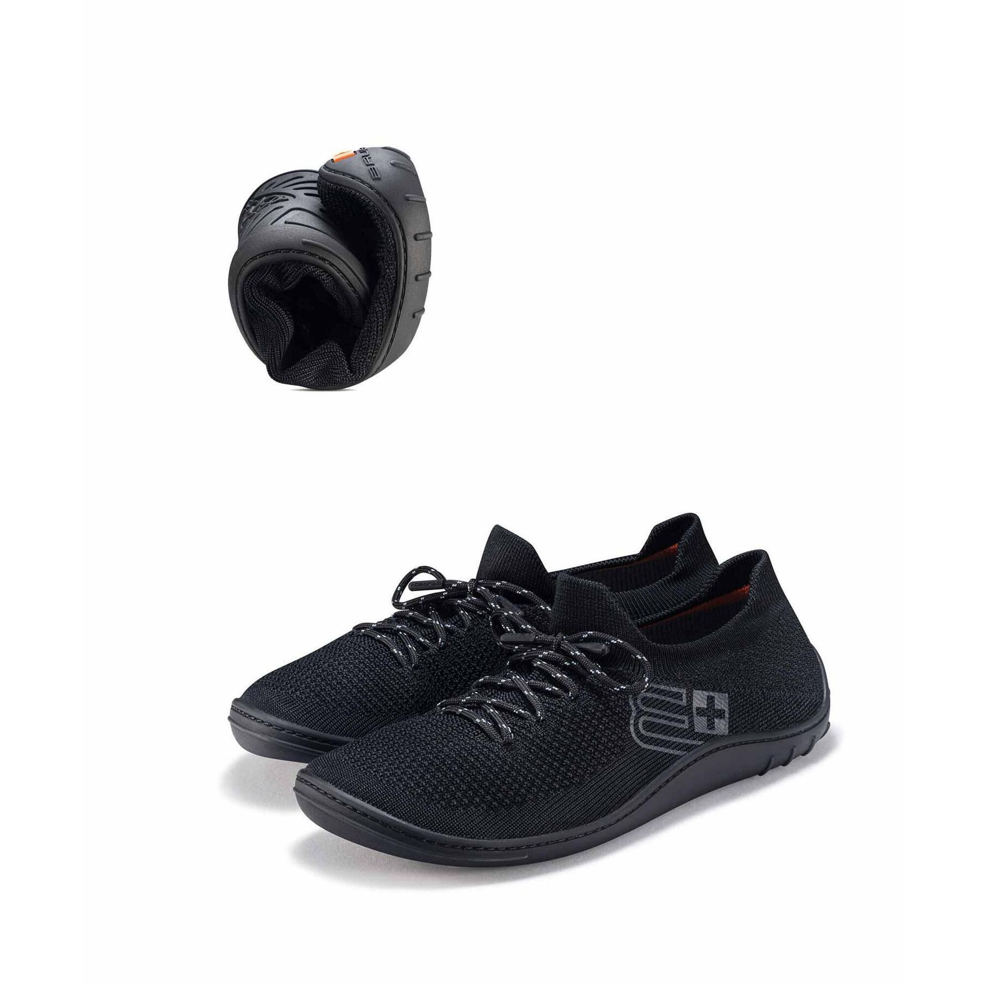 SH5009M Buty męskie BAREFOOT MERINO czarny/czarny 41