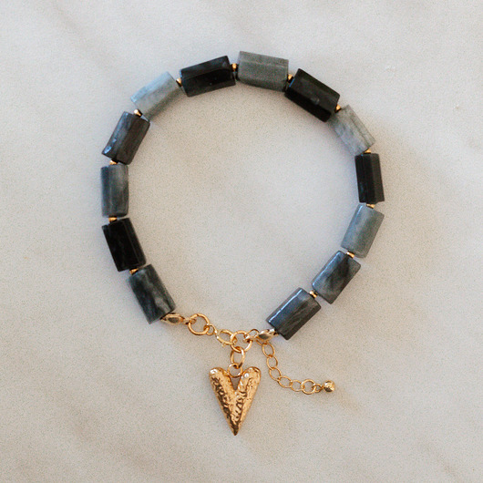 Bransoletka z kamieniem sokole oko