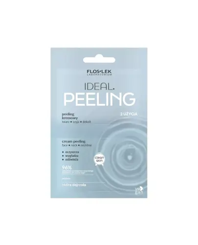 Floslek Ideal peeling kremowy, 2 x 4 ml