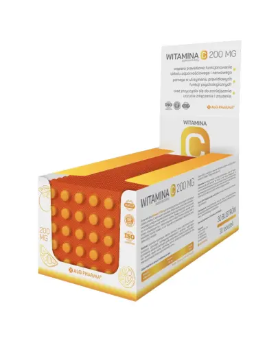 Witamina C 200 mg, 30 tabletek