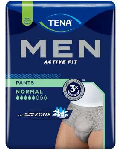 TENA Men Pants Normal Grey L/XL OTC edition, 8 sztuk