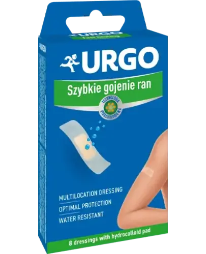Urgo Szybkie gojenie ran, 8 sztuk