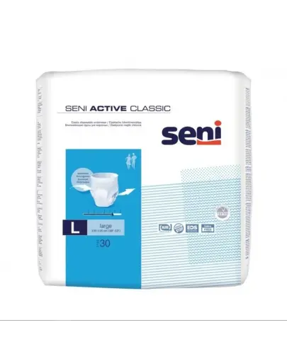 Seni Active Classic Majtki chłonne L, 30 sztuk