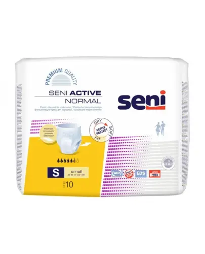 Seni Active Normal Majtki chłonne S, 10 sztuk