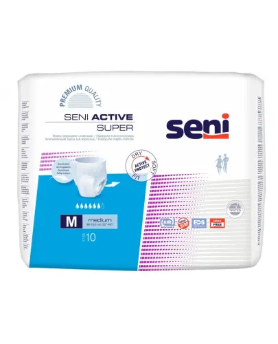 Seni Active Super Majtki chłonne M, 10 sztuk