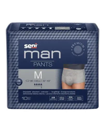 Seni Man Pants Majtki chłonne M, 10 sztuk
