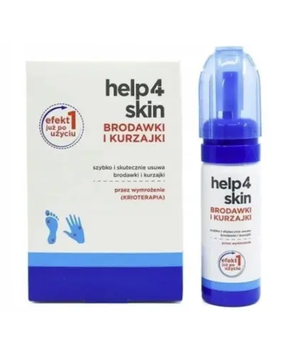 Help4Skin aerozol na brodawki i kurzajki, 50 ml