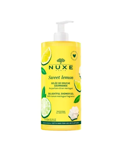 Nuxe Sweet Lemon, żel pod prysznic, 750 ml