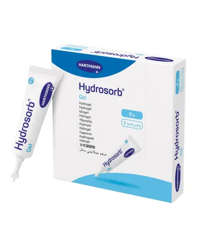 Hydrosorb Gel, hydrożel, 5 sztuk po 8 g