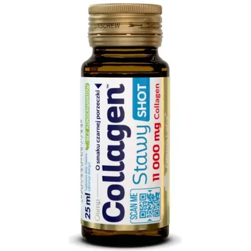 Olimp Collagen Stawy, shot o smaku porzeczki, 25 ml