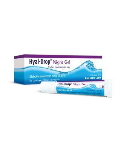 Hyal-Drop Night Gel Żel do oczu, 10 g