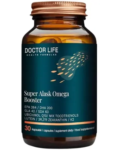 Doctor Life Super Alask Omega Booster, 30 kapsułek