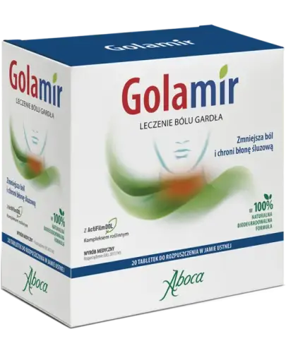 Aboca Golamir, 20 tabletek do ssania