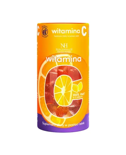 Noble Health Witamina C, 60 żelek