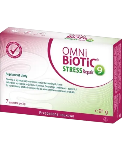 Omni Biotic Stress Repair 9, 7 saszetek