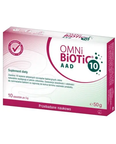 Omni Biotic 10 AAD, 10 saszetek