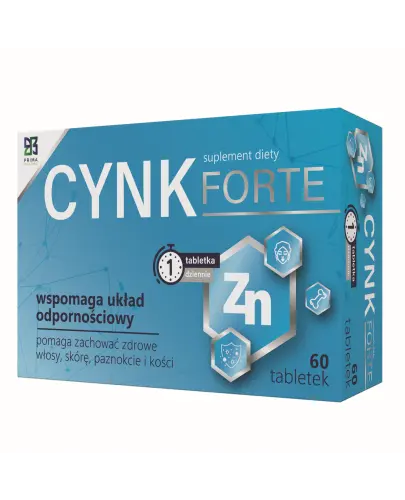 Cynk Forte, 60 tabletek