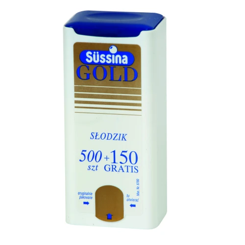 Sussina Gold Słodzik, 650 tabletek