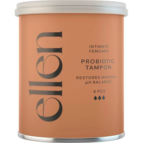 Ellen Rich Super tampony probiotyczne, 8 sztuk