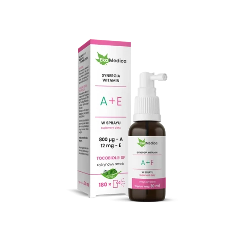 EkaMedica Witaminy A+E w sprayu, 30 ml