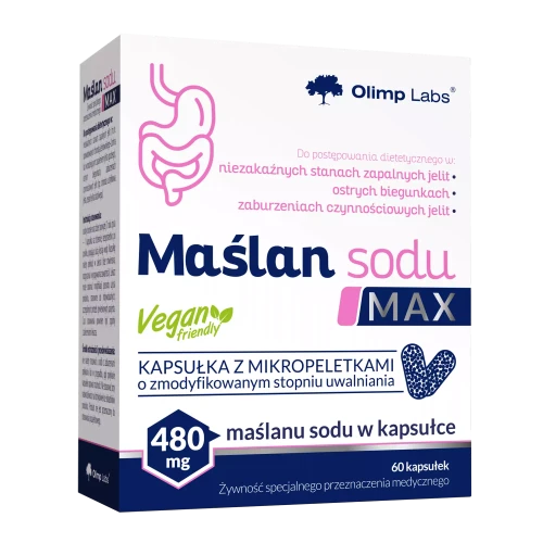 Olimp Maślan Sodu Max, 60 kapsułek