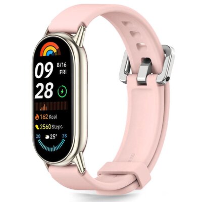 Pasek TECH-PROTECT IconBand Classic do Xiaomi Smart Band 8/9/10/NFC Jasnoróżowy