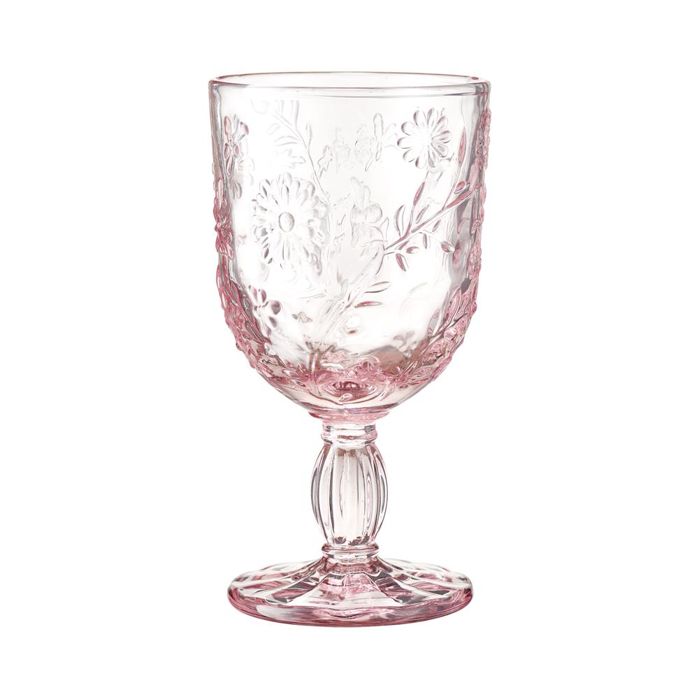 Kieliszek do wody różowy 280 ml MERIDA