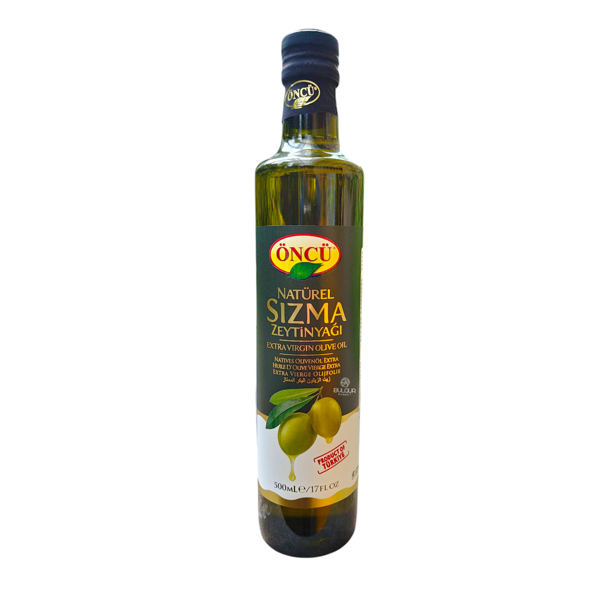 Oncu Turecka naturalna oliwa z oliwek extra virgin 500 ml – zimnotłoczona