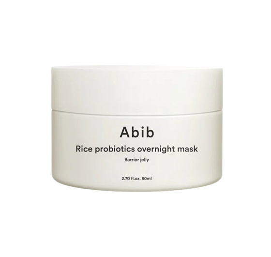 Abib Overnight Mask With Rice Probiotics 80 ml Nocna maska regenerująca z probiotycznym ryżem