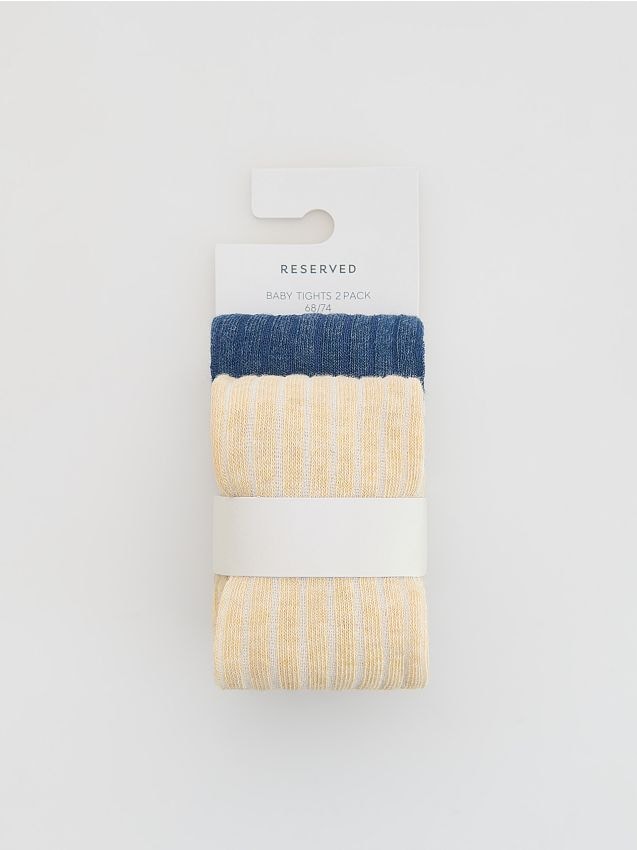 Reserved - Rajstopy 2 pack - kremowy