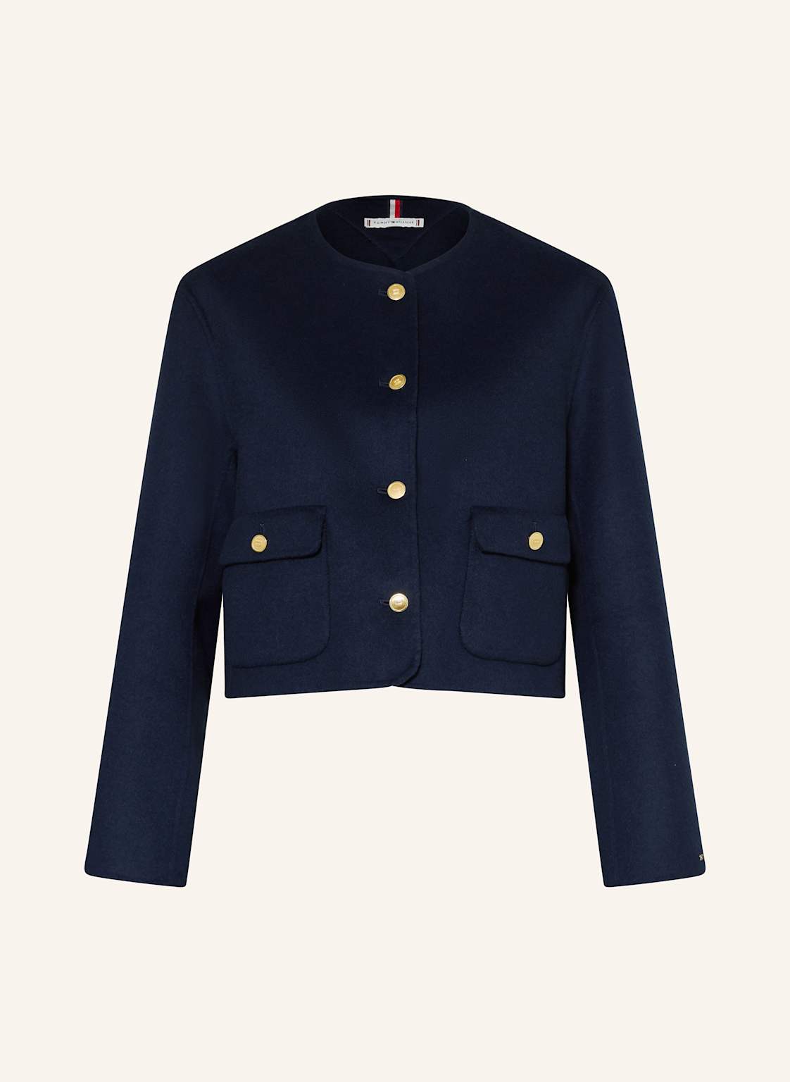 Tommy Hilfiger Żakiet Pudełkowy blau