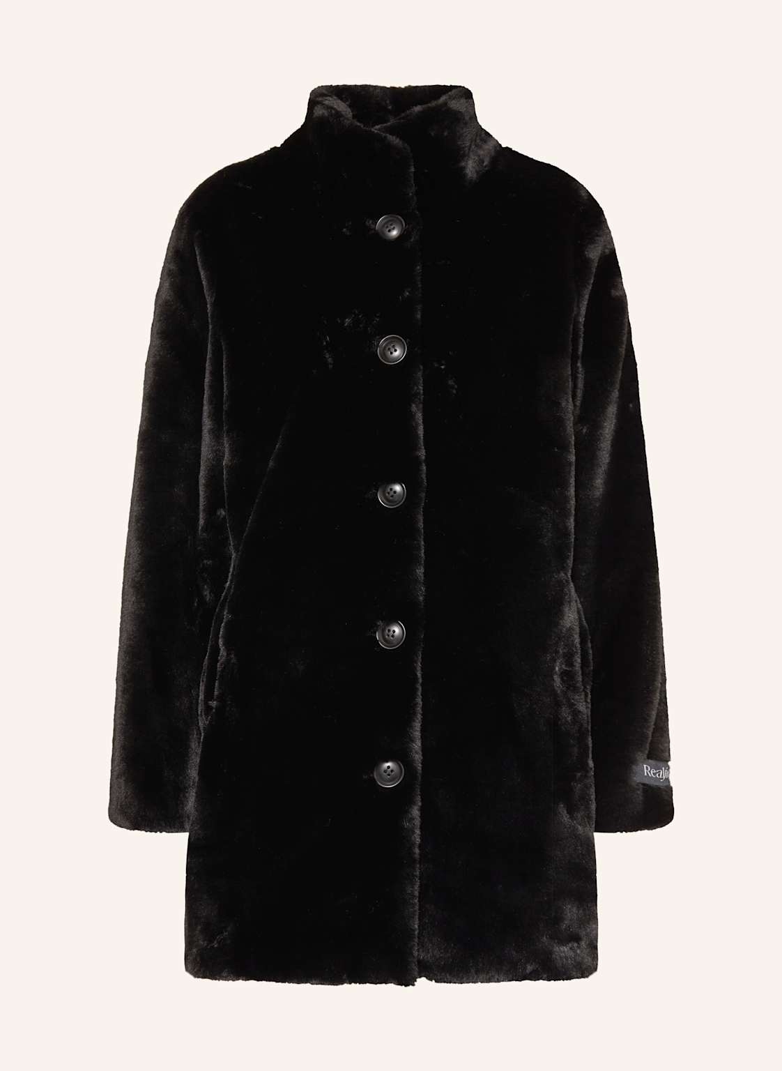 Rino & Pelle Płaszcz Ze Sztucznego Futra Nonna schwarz