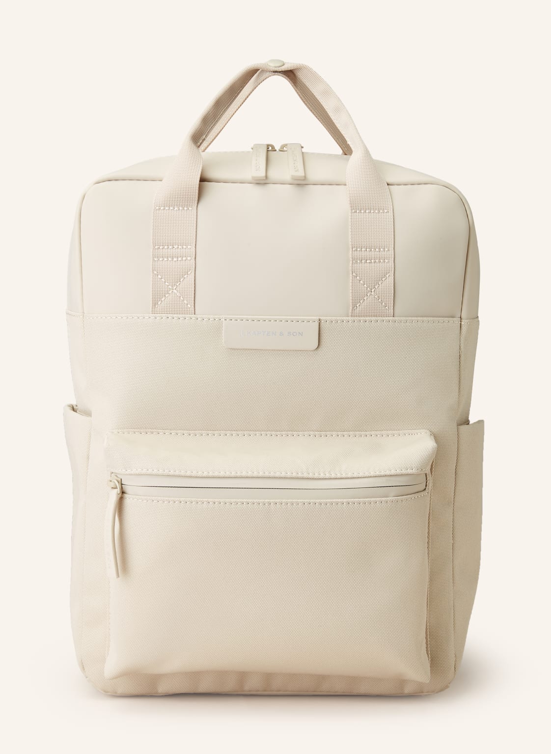 Kapten & Son Plecak Bergen Pro 11 L Z Kieszenią Na Laptopa beige