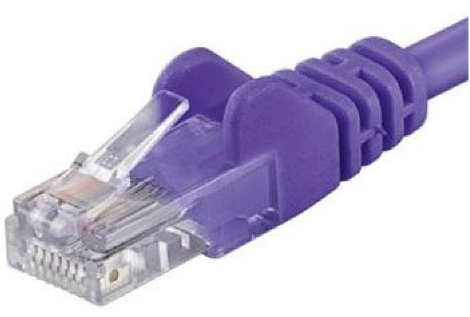 PREMIUMCORD Patchcord UTP RJ45-RJ45 Cat5e 7m, fioletowy