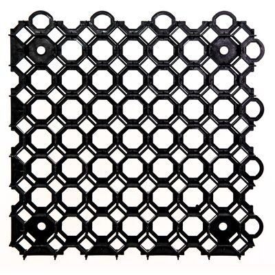 Kratka trawnikowa 500 x 500 mm czarna