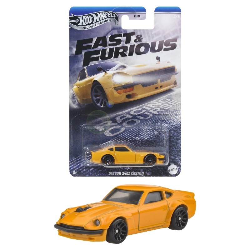 Hot Wheels Silver Szybcy i Wściekli Datsun 240Z JBY41 HNR88