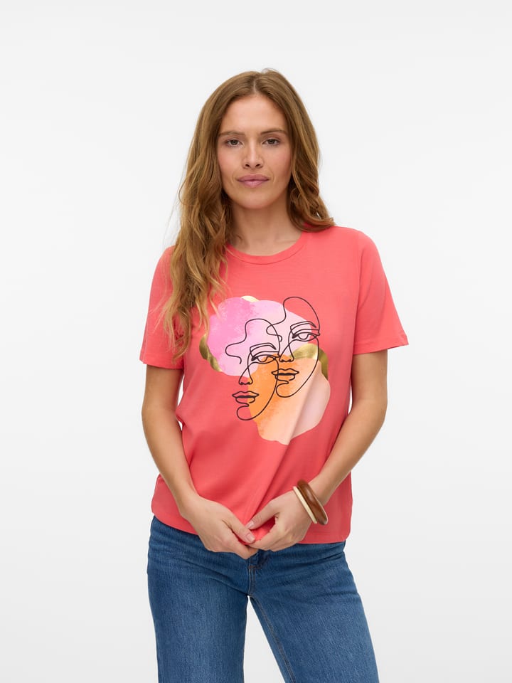 Vero Moda Koszulka w kolorze różowym
