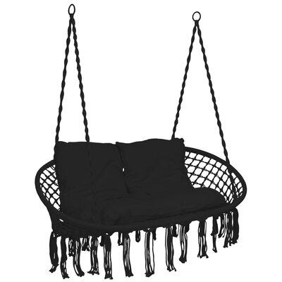 Fotel podwieszany GOCKOWIAK Lagos Czarny