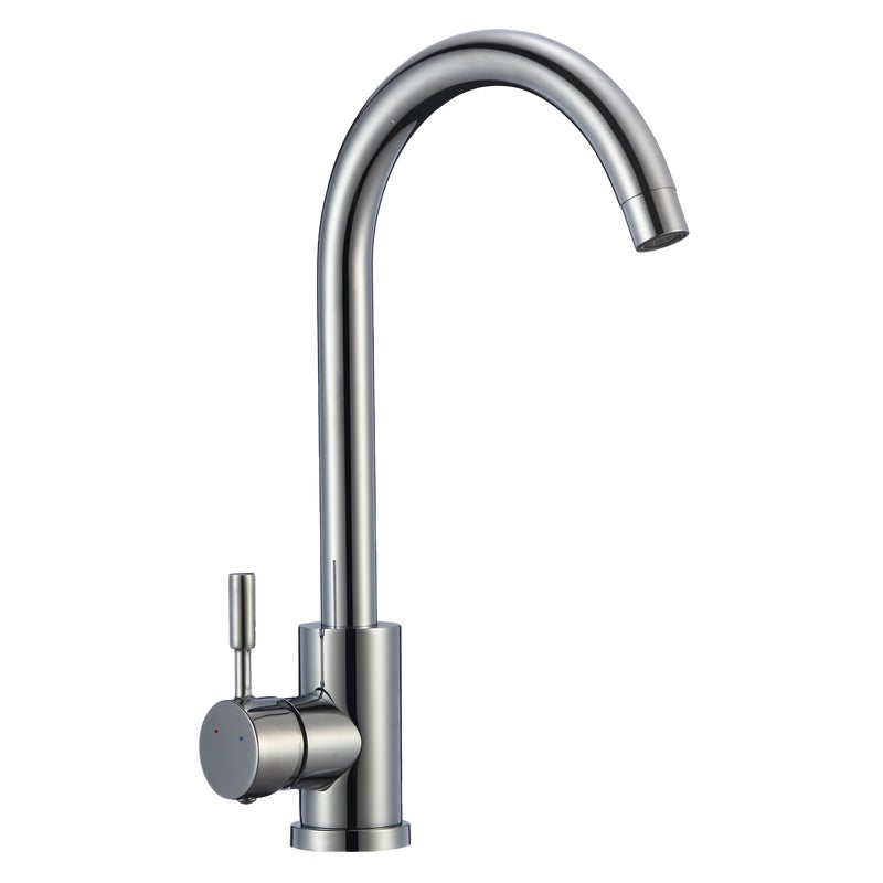 Bateria kuchenna Boco chrom z wylewką U Kuchinox