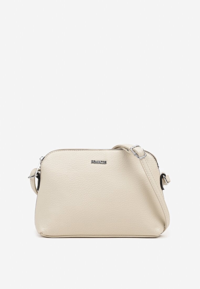 Jasnobeżowa Prostokątna Torebka Listonoszka Sillaria