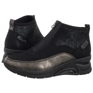 Botki Czarne N9362-01 Black Combination (RI286-a) Rieker