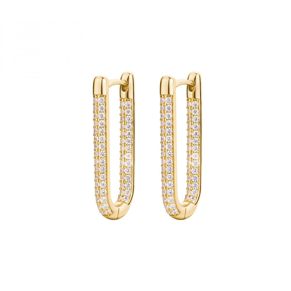 Orecchini in argento Donna ROSATO Bianca RZBI75