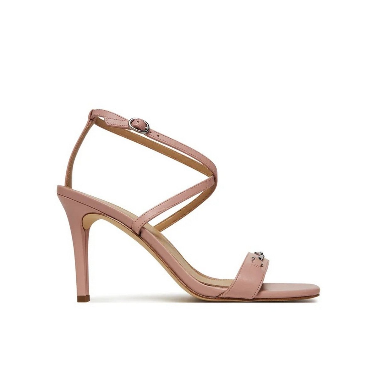 scarpe con tacco donna michael kors - lena heeled sandal - rosa