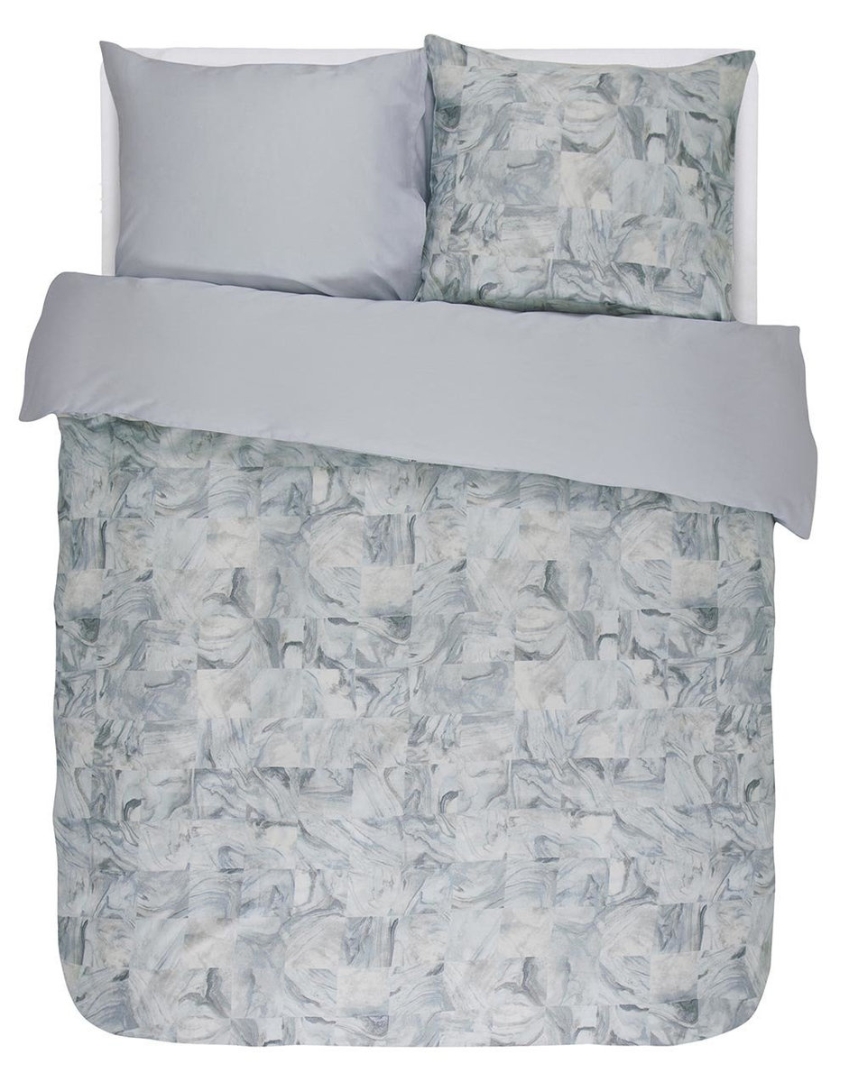 Bawełniany komplet pościeli, poszwa i poszewki na pościel, 100% bawełny - marmurowa kolorystyka, Essenza