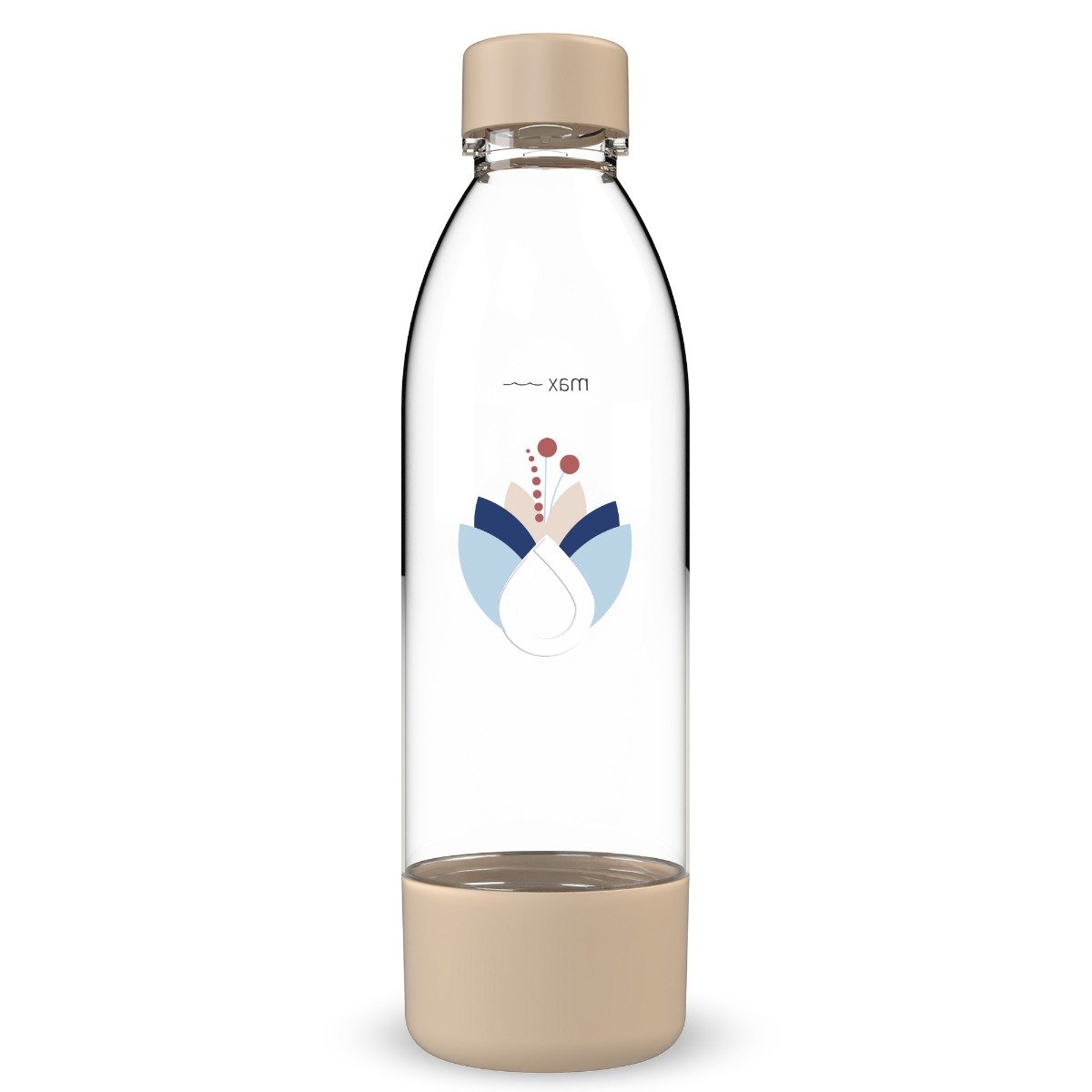 PushAir Butelka do Saturatora Dafi 0,7 Cappuccino Kwiaty