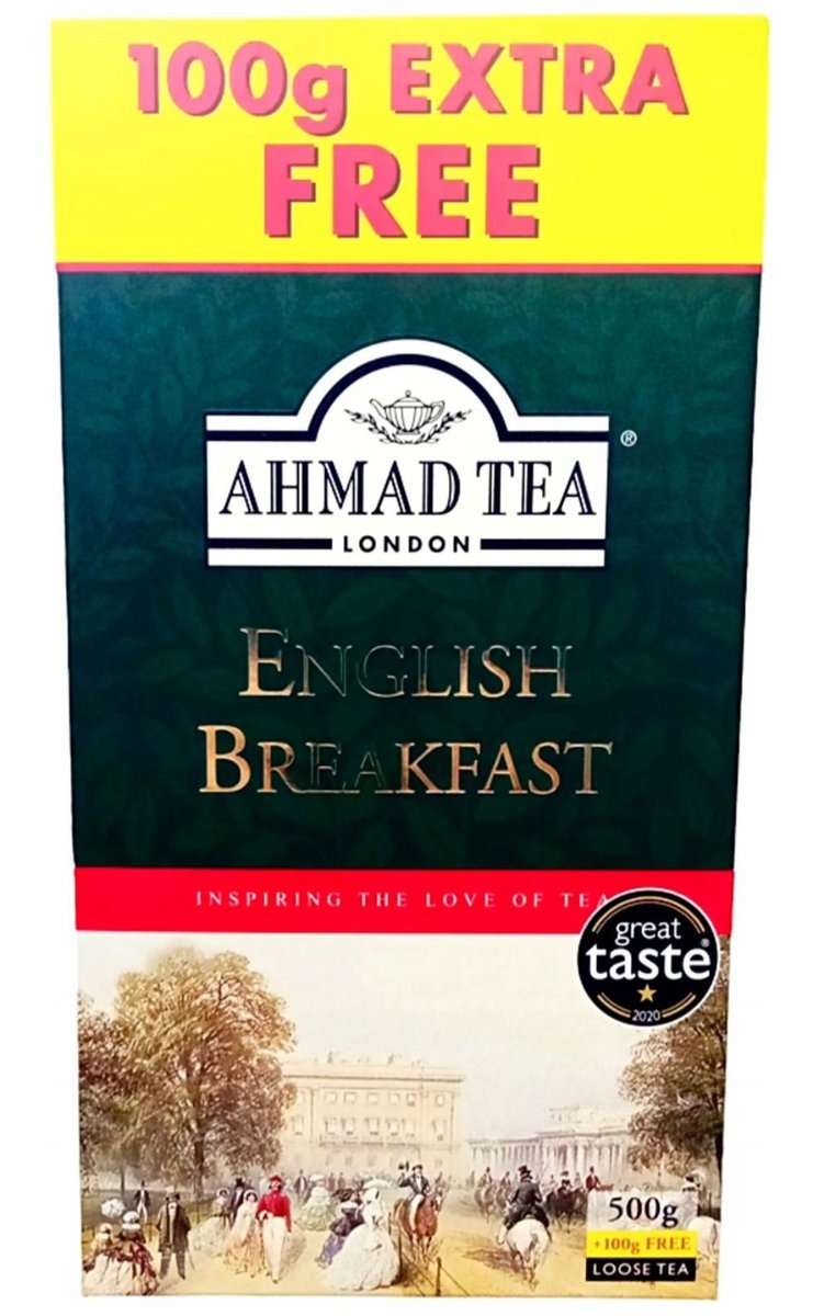 Ahmad Tea English breakfast 500g plus 100g free