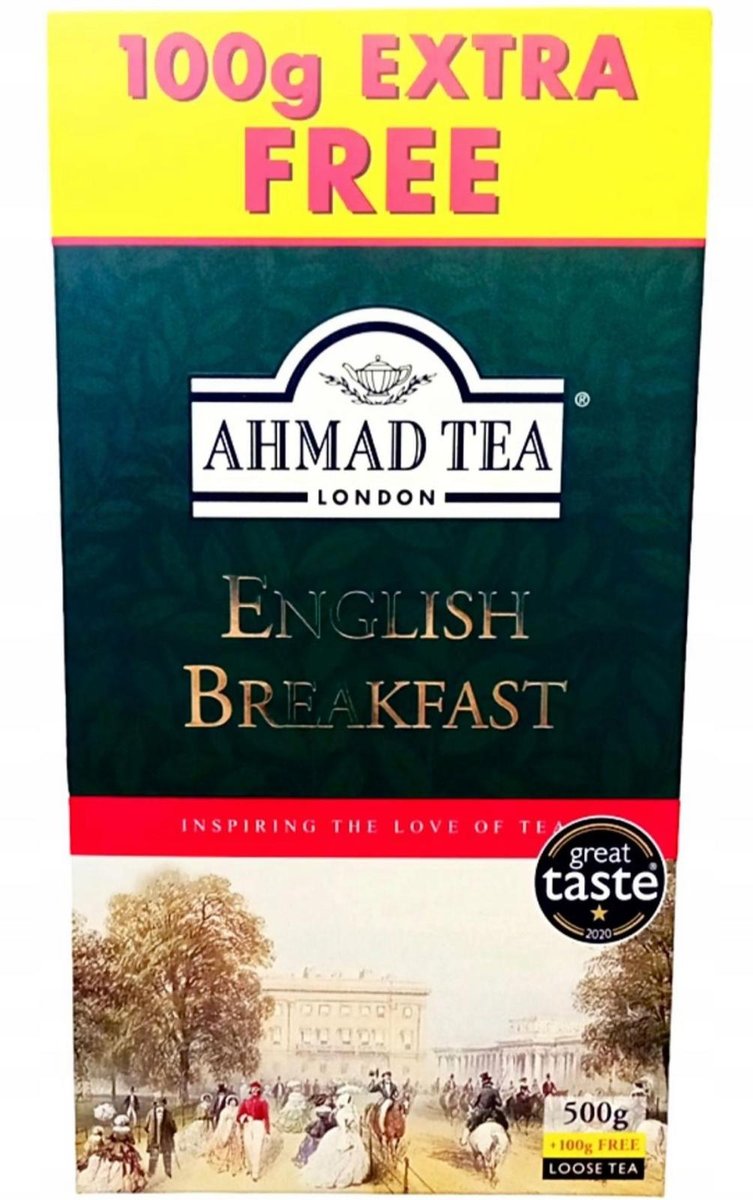 Ahmad Tea English breakfast 500g plus 100g free