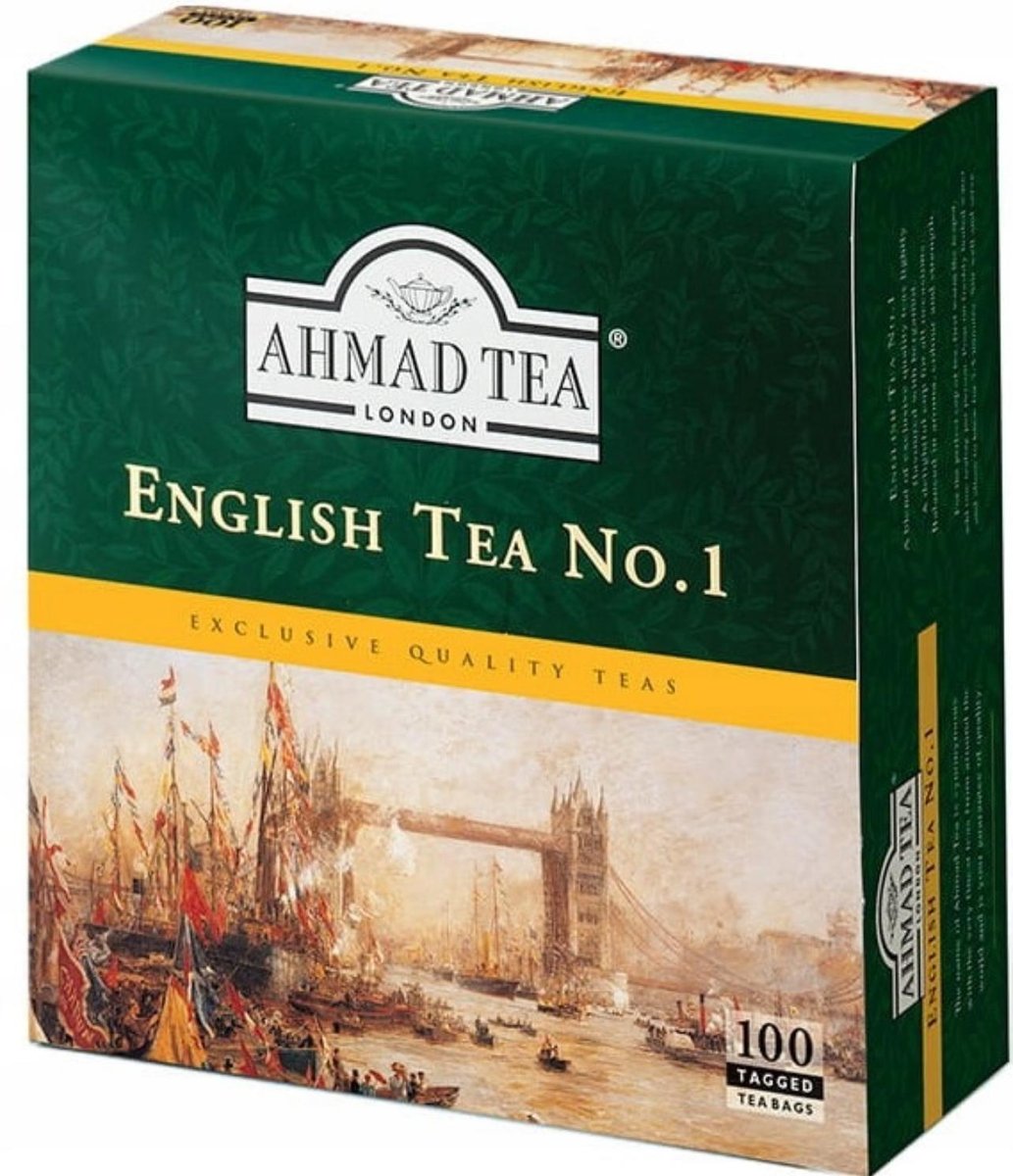 Ahmad tea English Tea No.1 Ahmad Tea 100 bags
