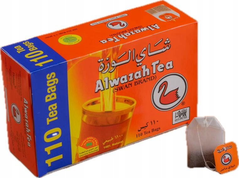 ALWAZAH aromatic Black tea 110 bags with pendant