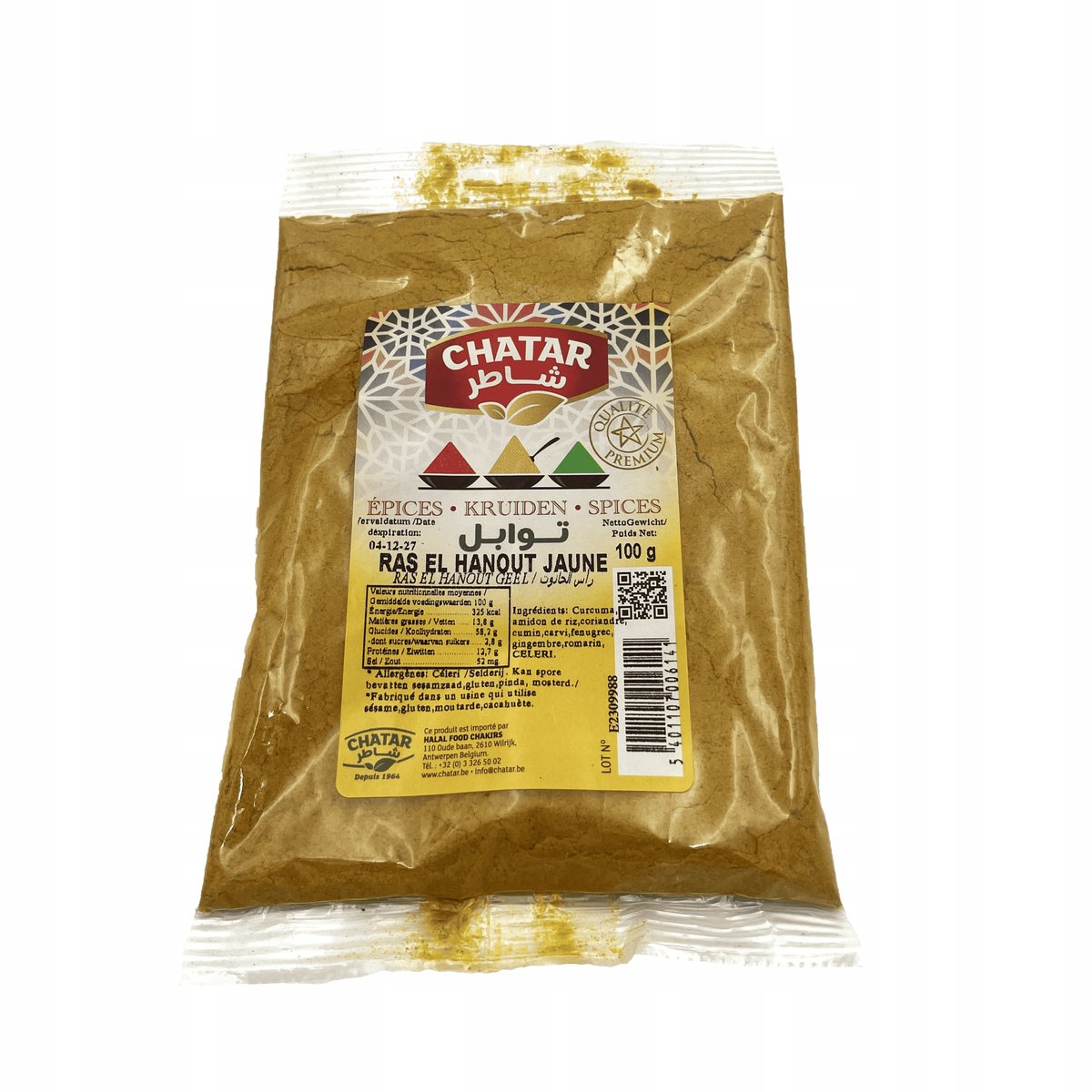RAS EL HANOUT YELLOW 100G CHATAR